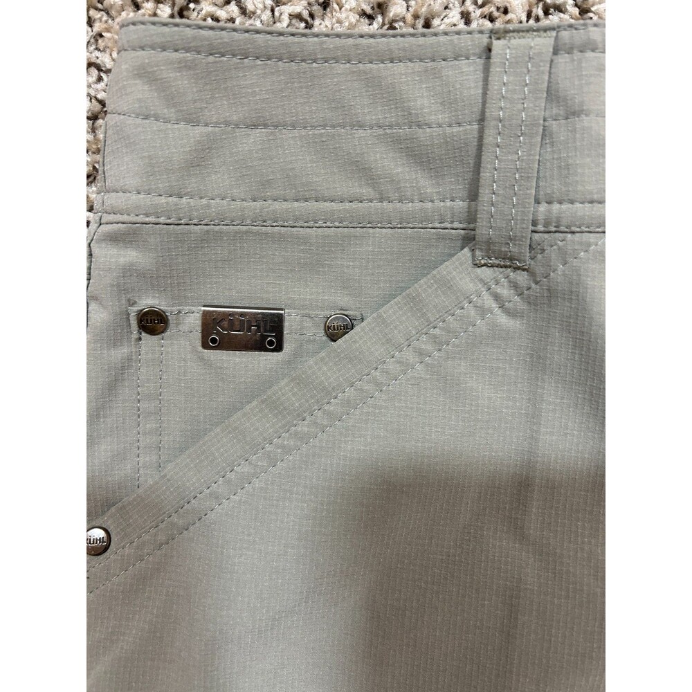 Kuhl Silencr Ripstop Hiking Pants Mens 40x32 Beige Outdoor Gorpcore - Picture 3 of 9